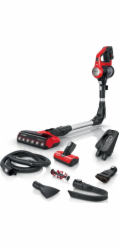 Bosch BCS711PET tyčový vysavač / elektrický smeták Baterie Suchý Bezsáčkové 0,3 l Černá, Červená 3 Ah