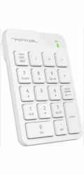 A4tech FSTYLER bezdrátová numerická klávesnice, bílá