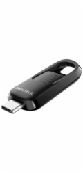 SanDisk Flash Disk 64GB Ultra Slider, USB-C 3.2, Černá