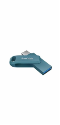SanDisk Flash Disk 128GB Ultra Dual Drive Go, USB-C 3.2, Modrá