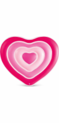 Nafukovací plážová matrace Heart 155 x 135 cm INTEX 58727