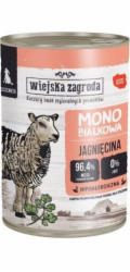 WIEJSKA ZAGRODA Puppy Lamb Mono - vlhké krmivo pro psy - 400g