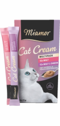 MIAMOR Cat Cream Malt Box - pamlsek pro kočky - 24x15g