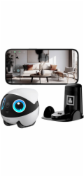 Enabot EBO Air 2 Plus Companion  Robot 3K Camera white