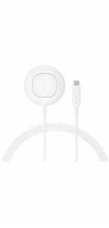 Belkin Nabíjecí podložka UltraCharge Qi2 25W se stojánkem, bílá WIA013hqWH
