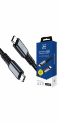 3mk Hyper Cable N-SERIES Thunderbolt 4 2m 48V/5A 40Gb/s 240W 8K60Hz Black