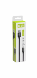 Colorway Datový Kabel Usb / Micro Usb/ 2m/ 2.4A/ Černý
