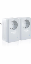 TP-Link TL-PA4010PKIT [Sada adaptérů AV600 Powerline Starter Kit s podporou napájení (AC)]