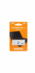 Kioxia Pendrive Hayabusa U301 32GB USB 3.2 gen.1 bílý LU301W032G