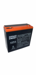 GOOWEI ENERGY 12V 24Ah 6-DZM-20 Pb trakční záložní akumulátor VRLA GEL