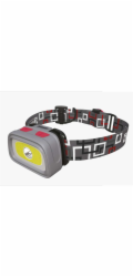 Emos LED čelovka P3531, 330 lm, 65m, 1x CREE + 1x COB + červená zadní LED, 3x AAA +CR2032