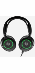STEELSERIES Herní sluchátka Arctis Nova 3 s kabelem, černá