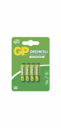 Baterie AAA (R03) Zn-Cl GP Greencell 4ks / blistr