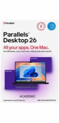 Parallels Desktop Academic Subscription 1 Year, EN/FR/DE/IT/ES/PL/CZ/PT