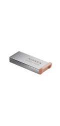 ADATA Flash Disk 64GB UR350, USB 3.2 Dash Drive, kov hnědá