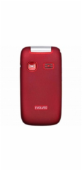 EVOLVEO EasyPhone FS červená barva