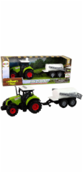Traktor na hraní, s přívěsem