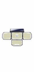 IMMAX CLOVER-2 venkovní solární nástěnné LED osvětlení s externím solárním panelem, 4,5W