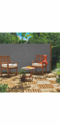 Rohož PVC oboustranná 1x3 m šedá (90 g/m2)