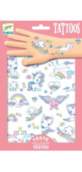 Sada na tetování Djeco Unicorns DJ09575