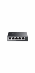 Switch TP-Link ES205GP 1x GLan, 5x GLan, 4x PoE+, 65W, Omáda SDN