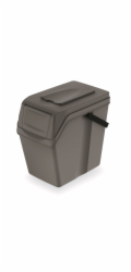 Koš odpadkový SORTIBOX II 25l šedý kámen