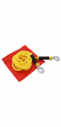 Lano tažné 1800kg s karabinami COMPASS 01231