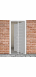 Síť proti hmyzu na dveře DELIGHT 11398WH 100x210cm