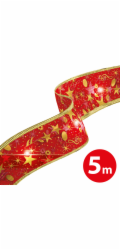 Stuha vánoční LED FAMILY 58933J 5m