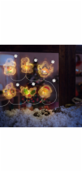 LED dekorace do okna FAMILY 58568B Christmas