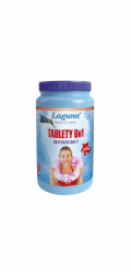 Multifunkční tablety pro chlorovou dezinfekci bazénové vody LAGUNA 6v1 Mini 1kg