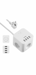 Prodlužovací kabel HUSLOG EMX-190224 White 1,5m