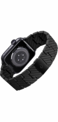 Pitaka remienok Carbon Fiber Strap pre Apple Watch 44/45/46mm - Black/Grey