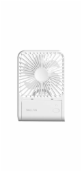 Mini přenosný ventilátor HOCO HX123 bílý