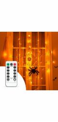 Řetěz světelný FAMILY 58150 Halloween pavučina