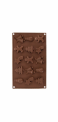 Forma na pečení vánočního cukroví ORION 29x17x1,5cm Brown