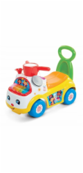 Pulio Fisher Price Hudební průvod Jezdící hračka žlutá