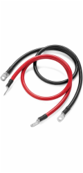 Propojovací kabely pro baterie 100cm AWG4  (červený+černý)