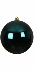 Vánoční hračka na stromeček Decoris, modrá, 14 cm, polystyren