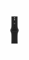 Apple Černý sportovní řemínek pro pouzdro o průměru 42 mm - velikost M/L