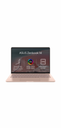 ASUS Zenbook 14/AI5-330/24GB/512GB SSD/AMD UMA/14" WUXGA/Win11Home/Rose Pink