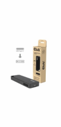 Club3D Externí box pro M.2 NVMe SSD s ventilátorem, USB4 40Gbps