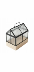 Edaxo Mini skleník 30 cm x 26 cm x 18 cm