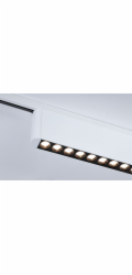 Paulmann URail ZELOS LED 3-STEP DIM 10W 1100lm IP20 4000K 230V bílá RAL 9003 / hliník