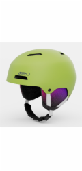 Giro Dětská zimní helma GIRO CRUE matně fluorescenčně zelená velikost S (52-55,5 cm)