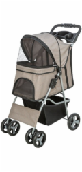 Trixie Kočárek pro psy , 47 × 100 × 80 cm, 4,9 kg, taupe (TX-28976)
