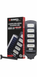 UN Solární pouliční lampa LED 360W 20AH 6000K 800LM + objímka (OPRP4359SLL)