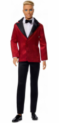 Mattel Barbie Signature vánoční panenka Ken 2026 (JJX87)