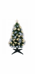 Christmas decoration Vánoční dekorace OPTICKÝ DEKORATIVNÍ VÁNOČNÍ STROMČEK TEPLÝ STUDENÝ BÍLÝ 90CM