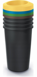 Prosperplast Odpadkový koš ODPADKOVÝ KOŠ 4X45 L COMPACTA R SORTIBOX COLOR